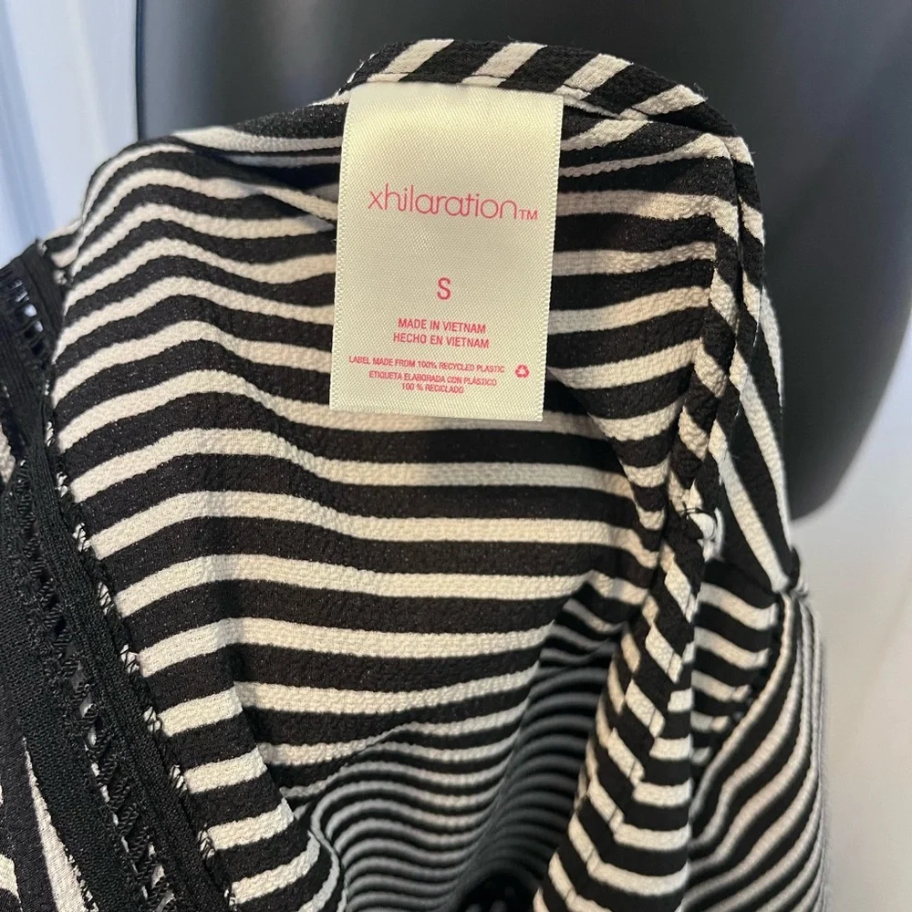 Xhilaration women’s beach cover-up, black and white. Size S